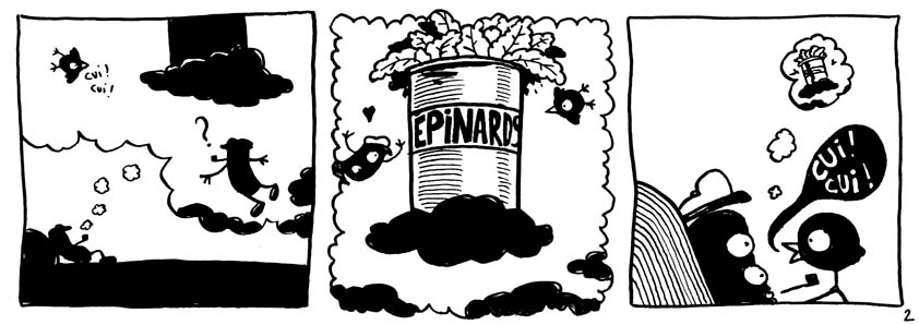 - popeye et les épinards géants- page 3