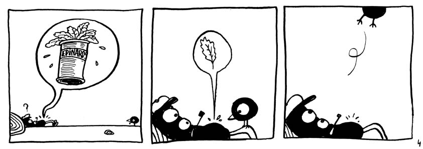 - popeye et les épinards géants- page 5