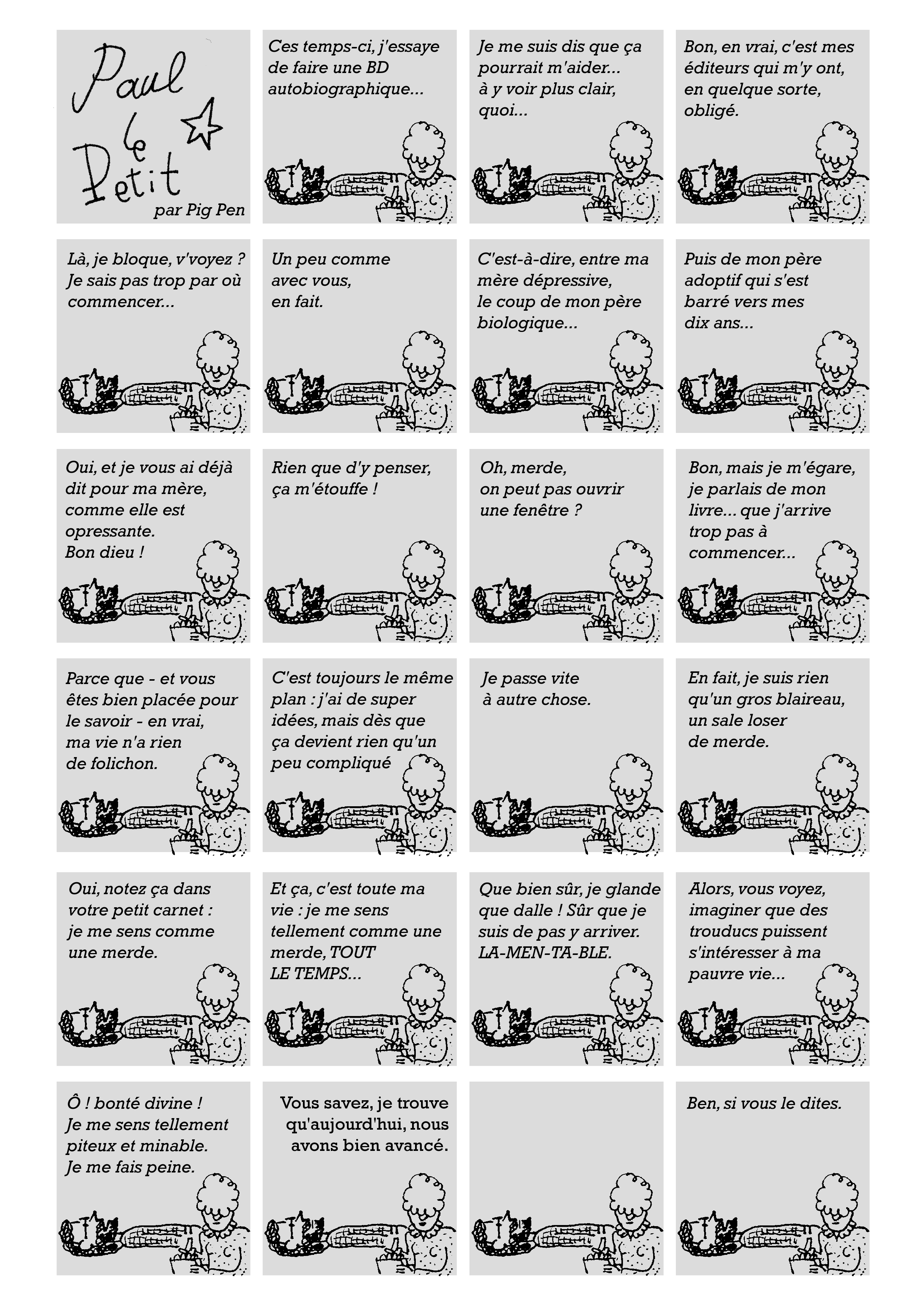 - Aphasie Sophistiquée, les mésaventures trop marrantes de Paul-Vil Petit Con- page 24