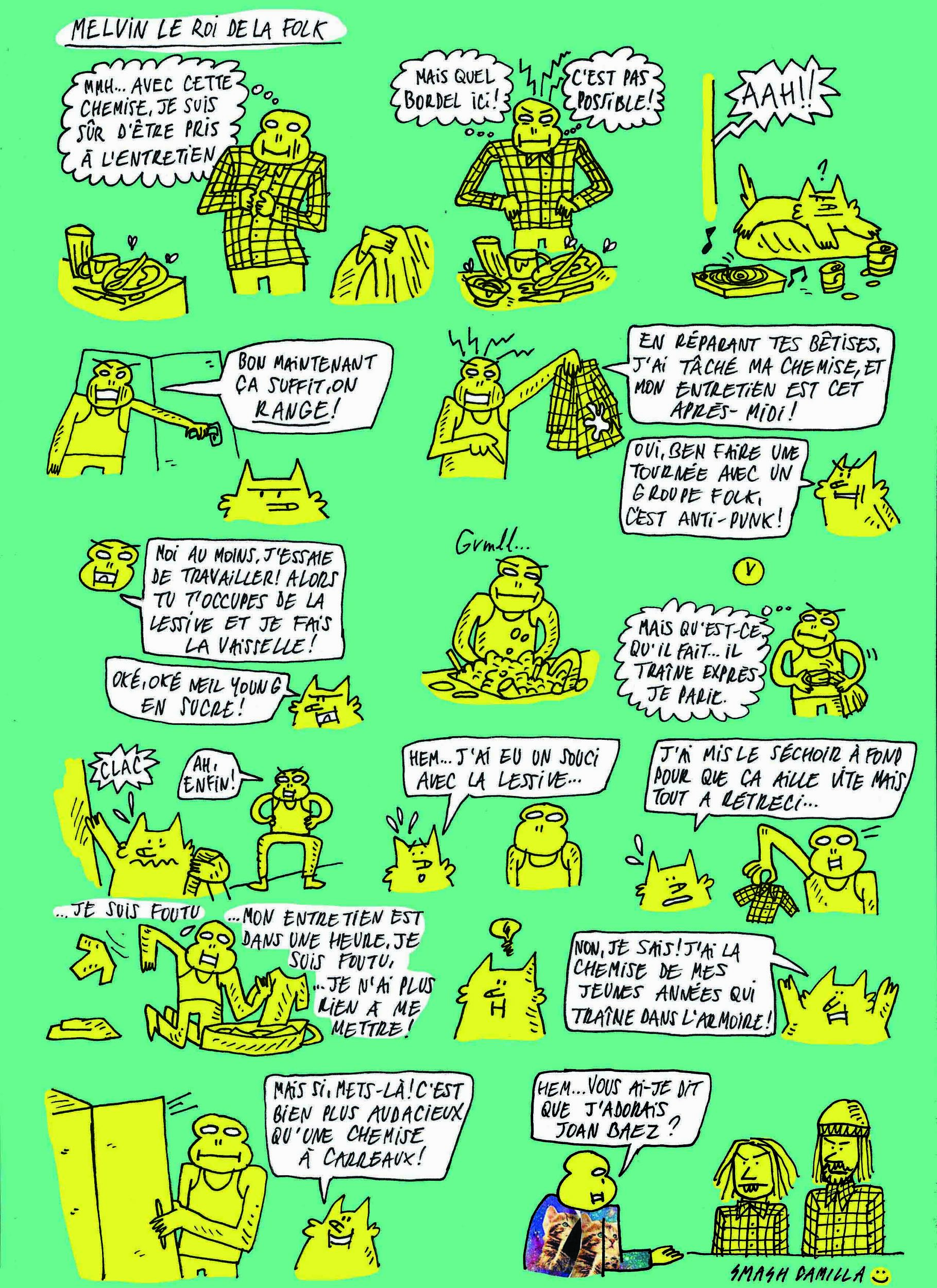 - Melvin et le chat- page 5