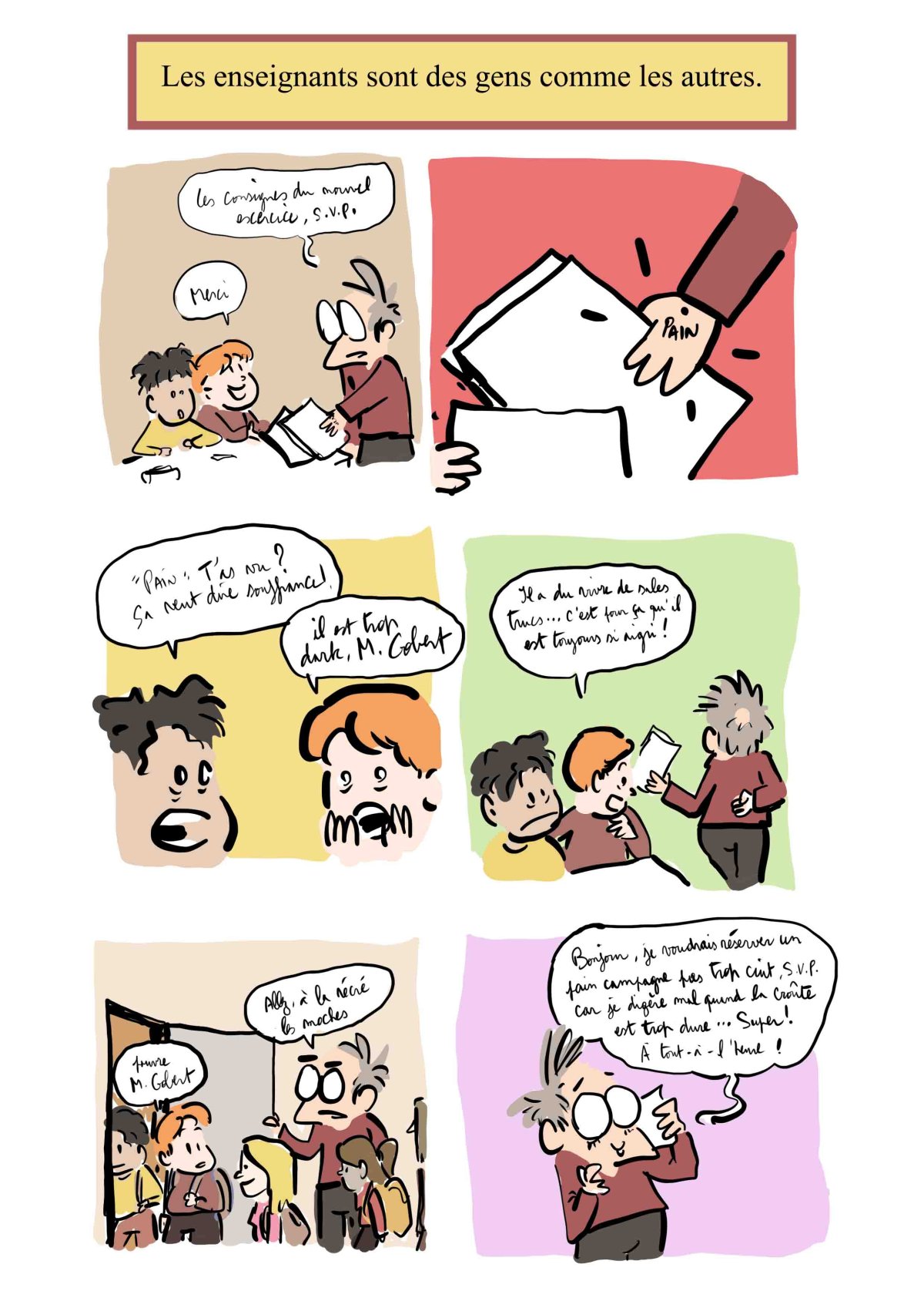 - Ma vie de prof (c'est un titre de merde, on est d'accord)- page 413