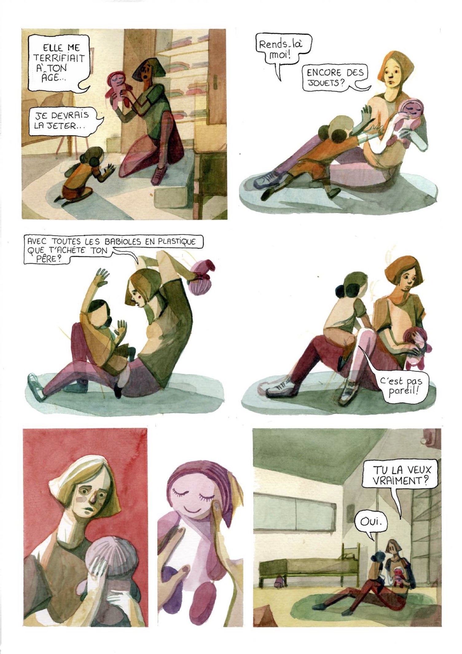 - Portrait de la femme sans visage- page 18