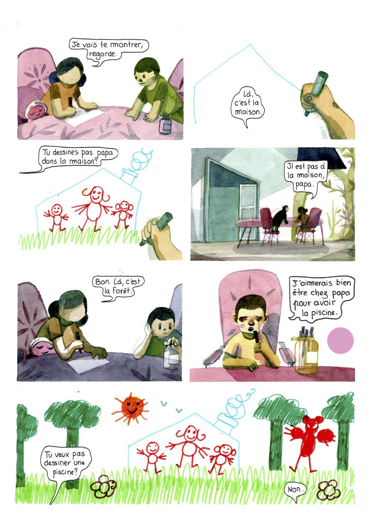 - Portrait de la femme sans visage- page 22