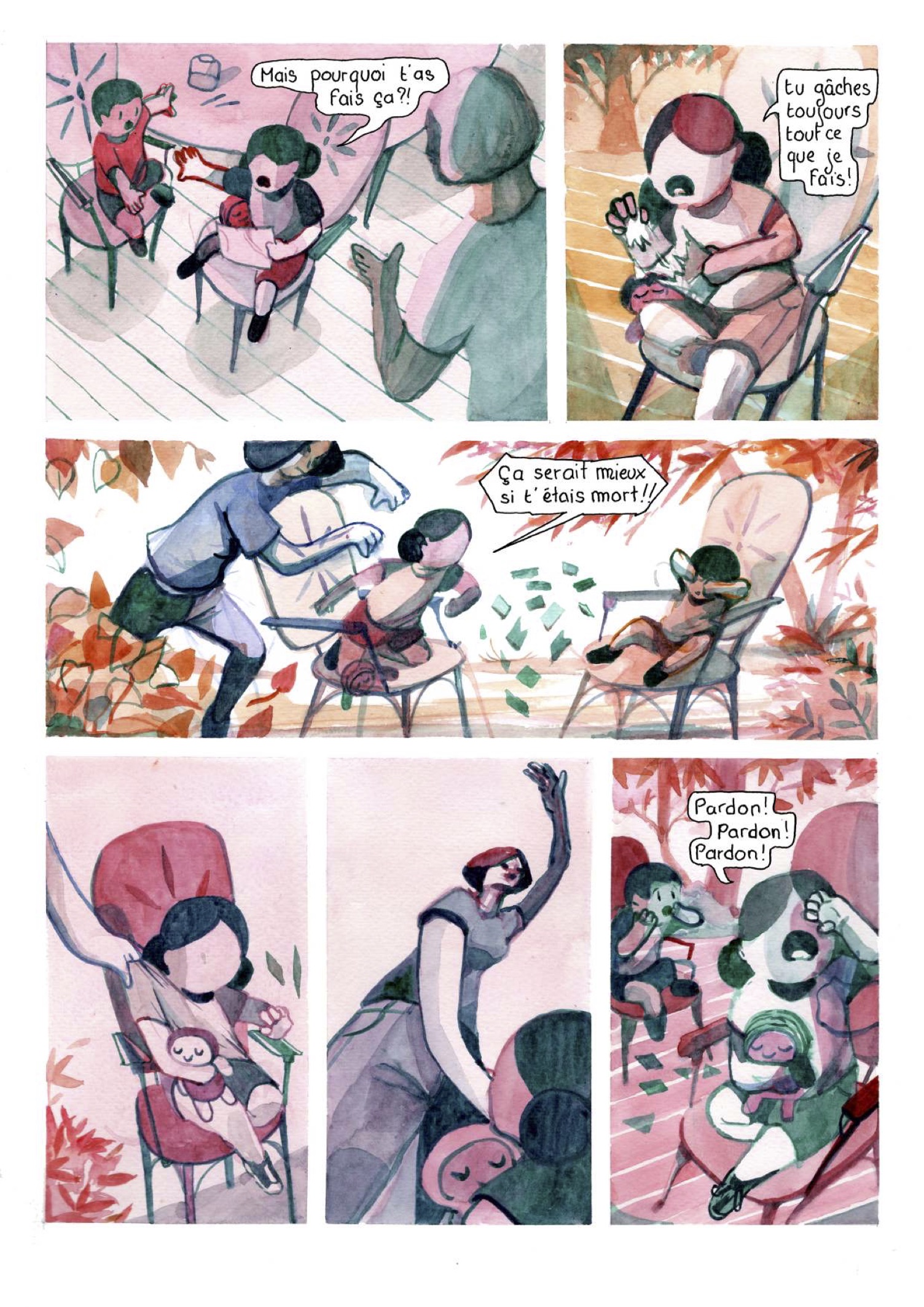 - Portrait de la femme sans visage- page 25