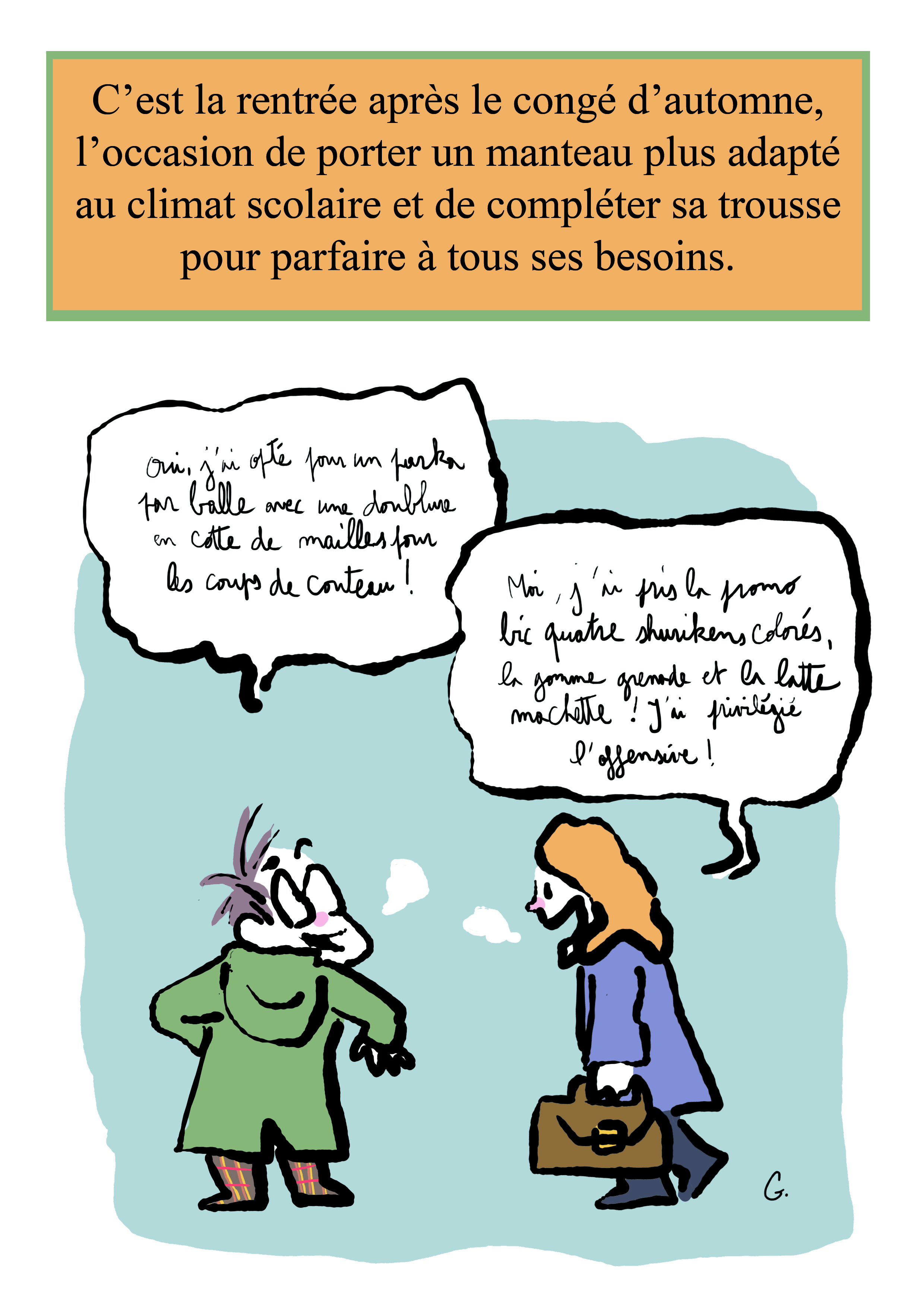 - Ma vie de prof (c'est un titre de merde, on est d'accord)- page 131