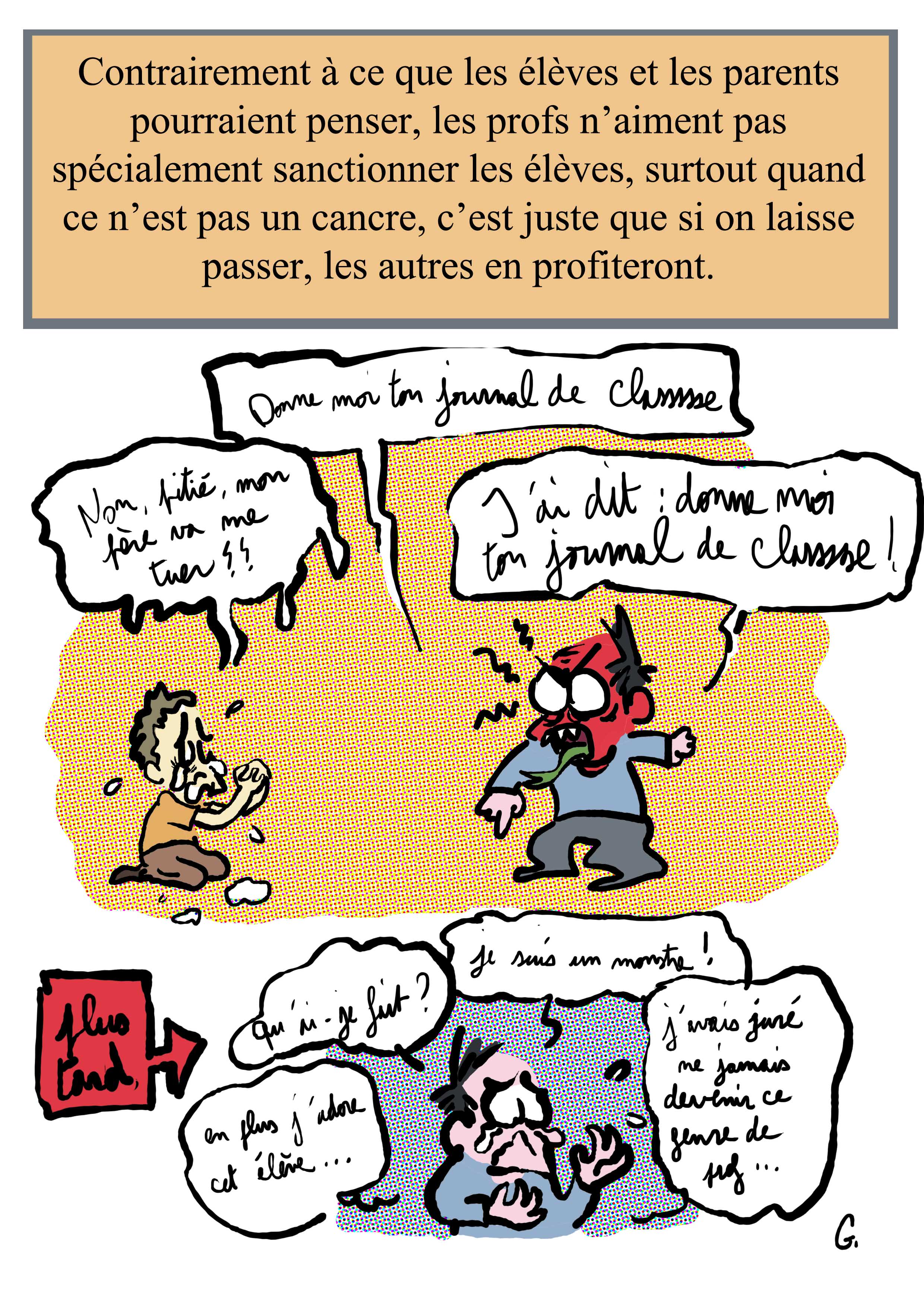 - Ma vie de prof (c'est un titre de merde, on est d'accord)- page 109