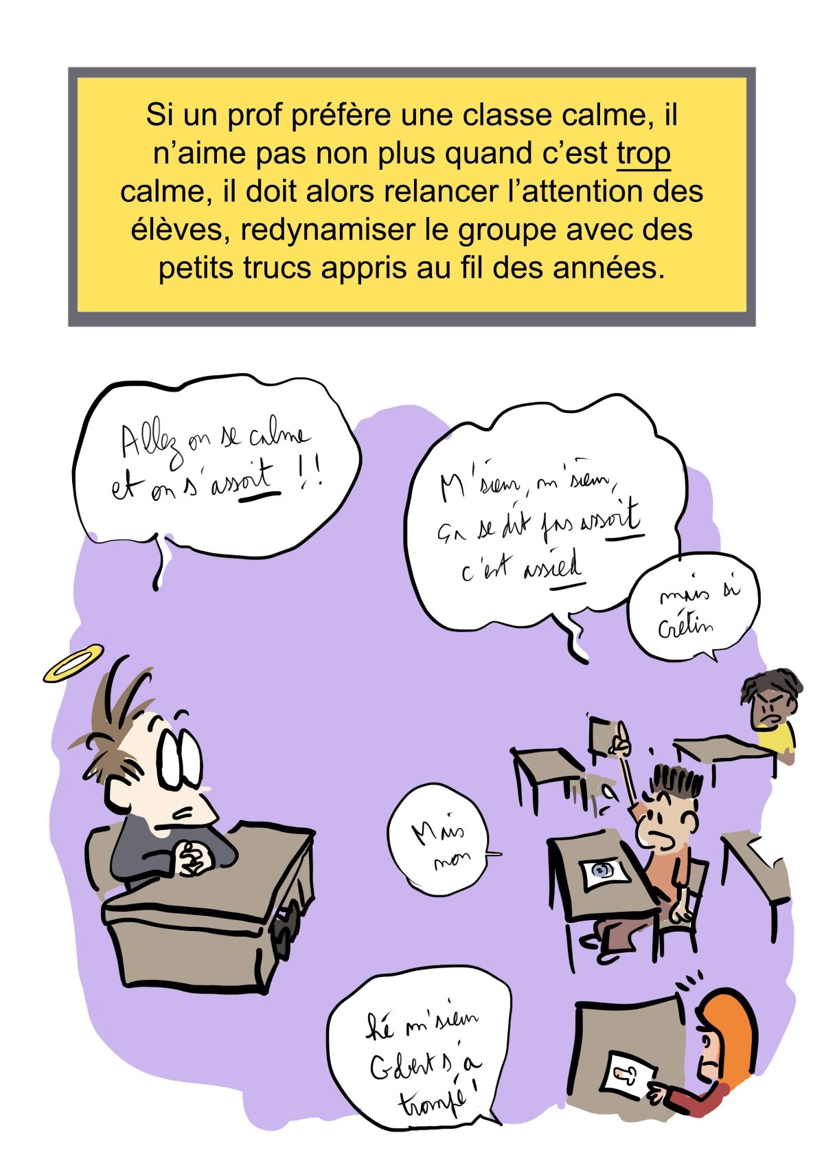 - Ma vie de prof (c'est un titre de merde, on est d'accord)- page 460