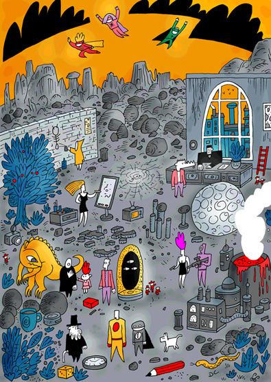 - Comic Pages And Drawings- page 18