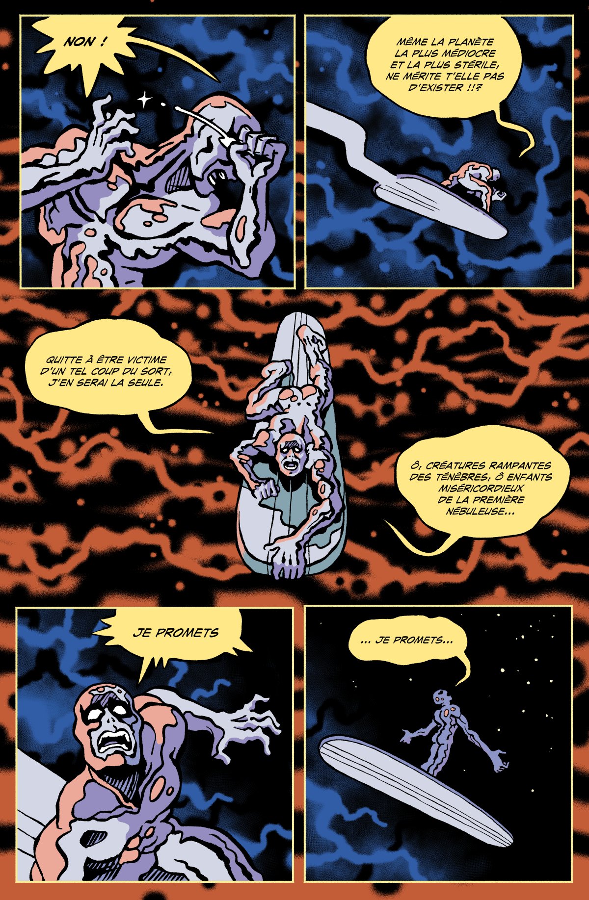 - the Silver Surfer suffers- page 12