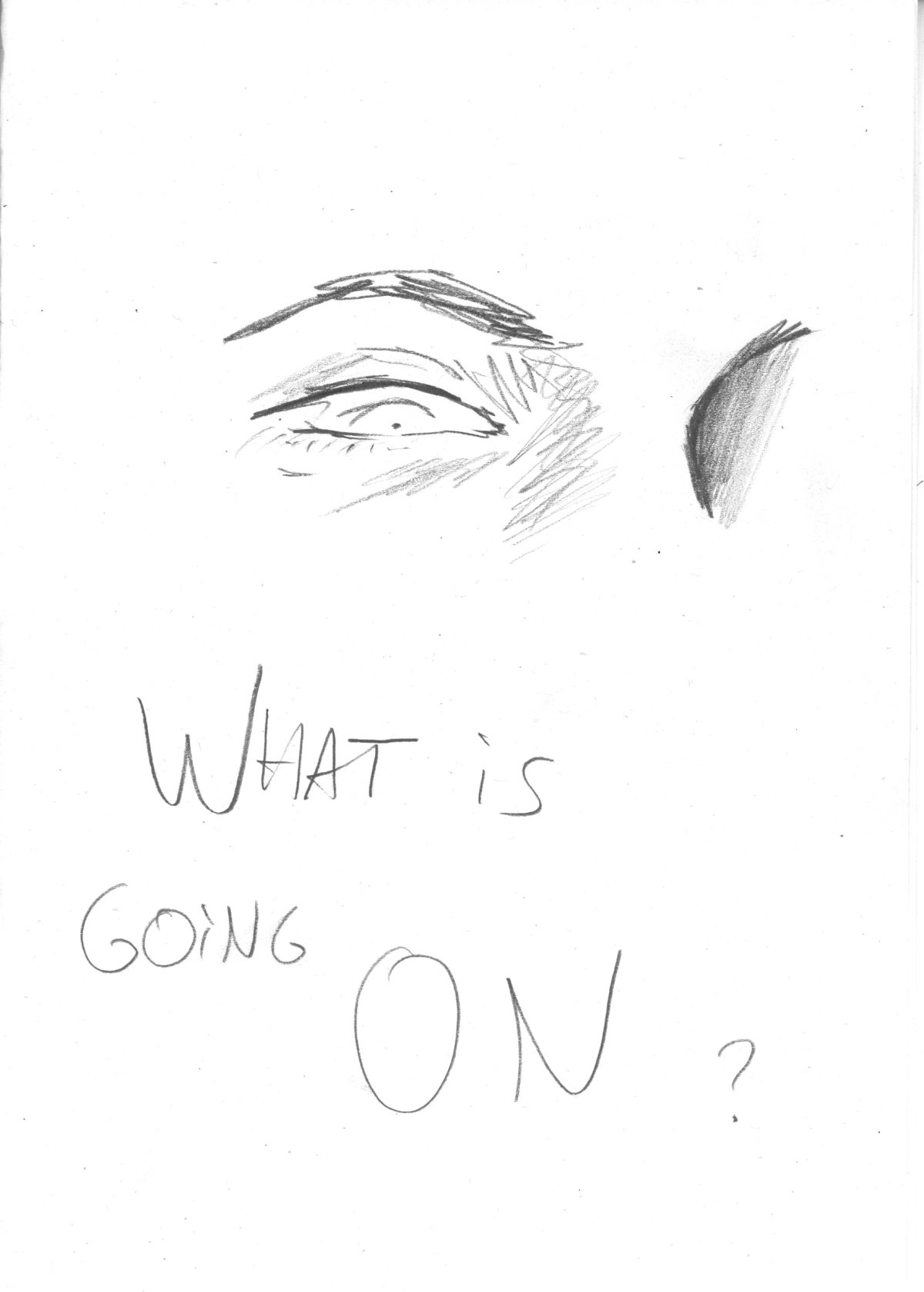 - What is going on- page 1