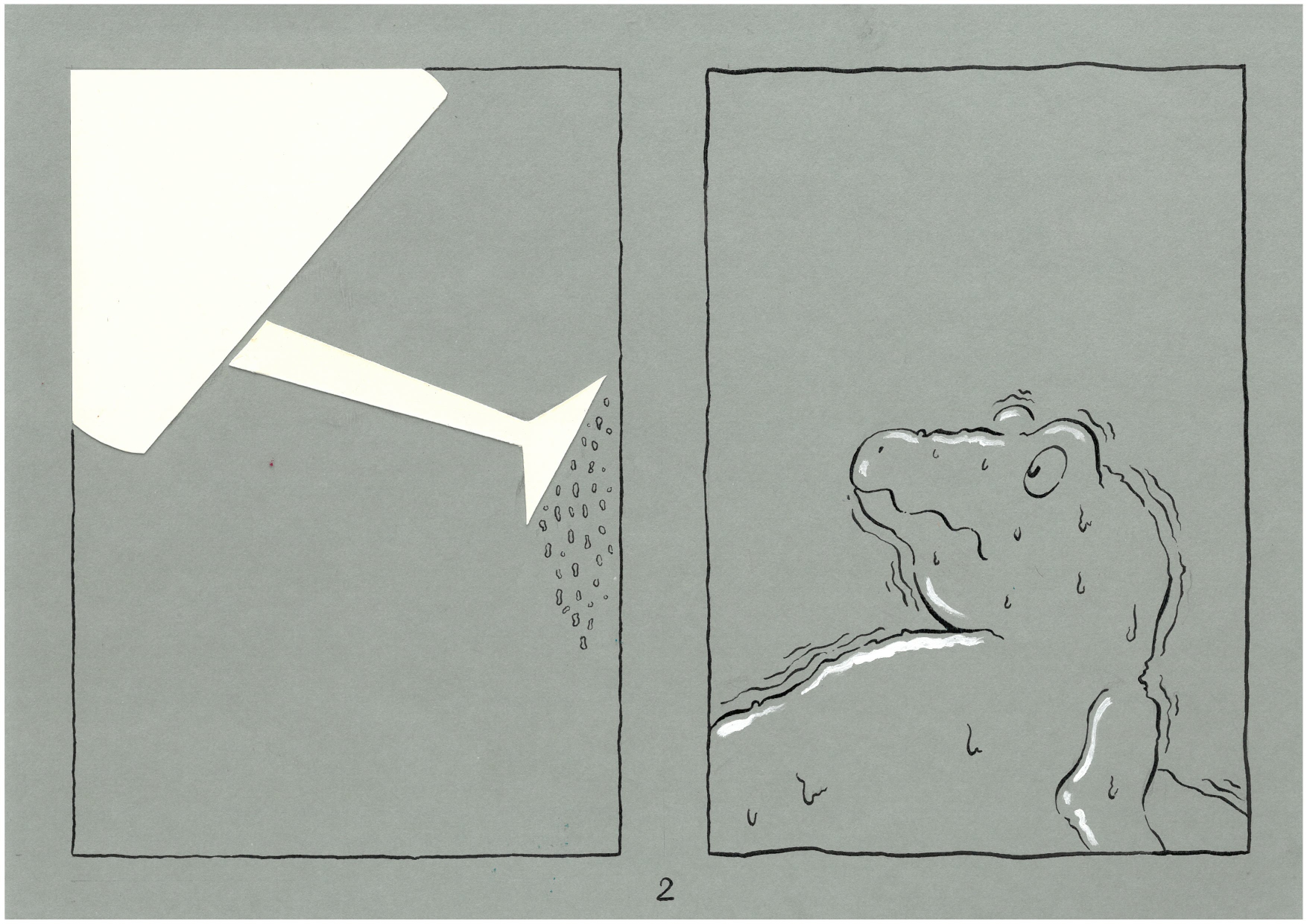 - THE FROG AND THE WATER- page 3