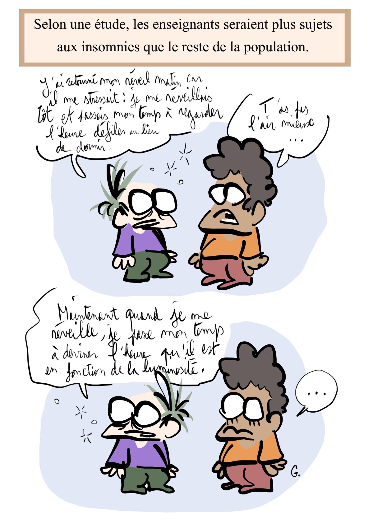 - Ma vie de prof (c'est un titre de merde, on est d'accord)- page 243