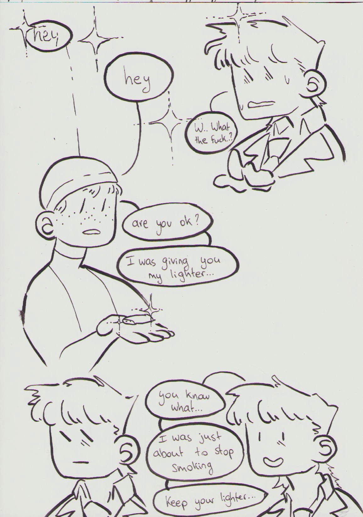 - SMOKE BREAK- page 12