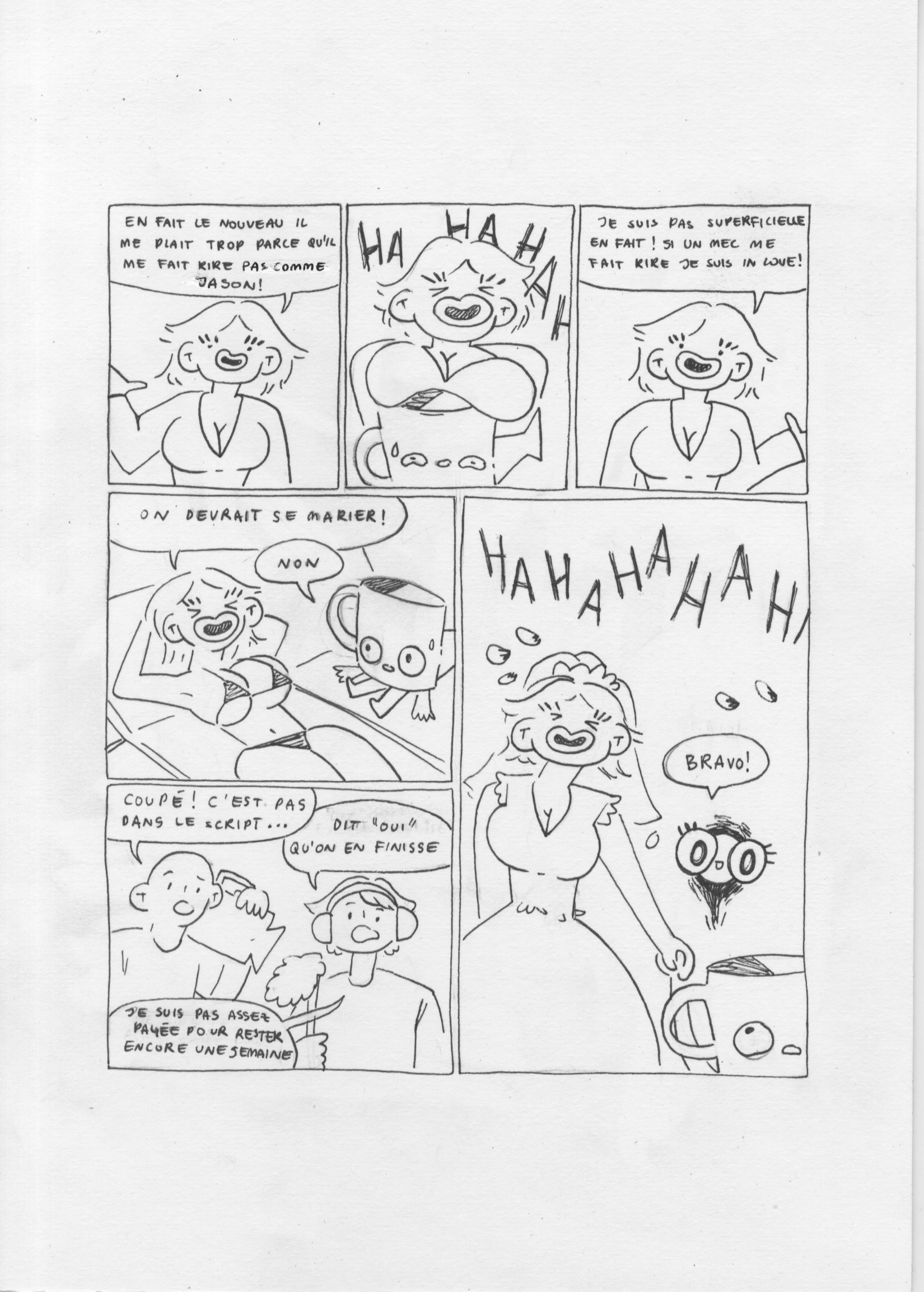 - Je veux conduire des voitures et regarder la télé- page 7