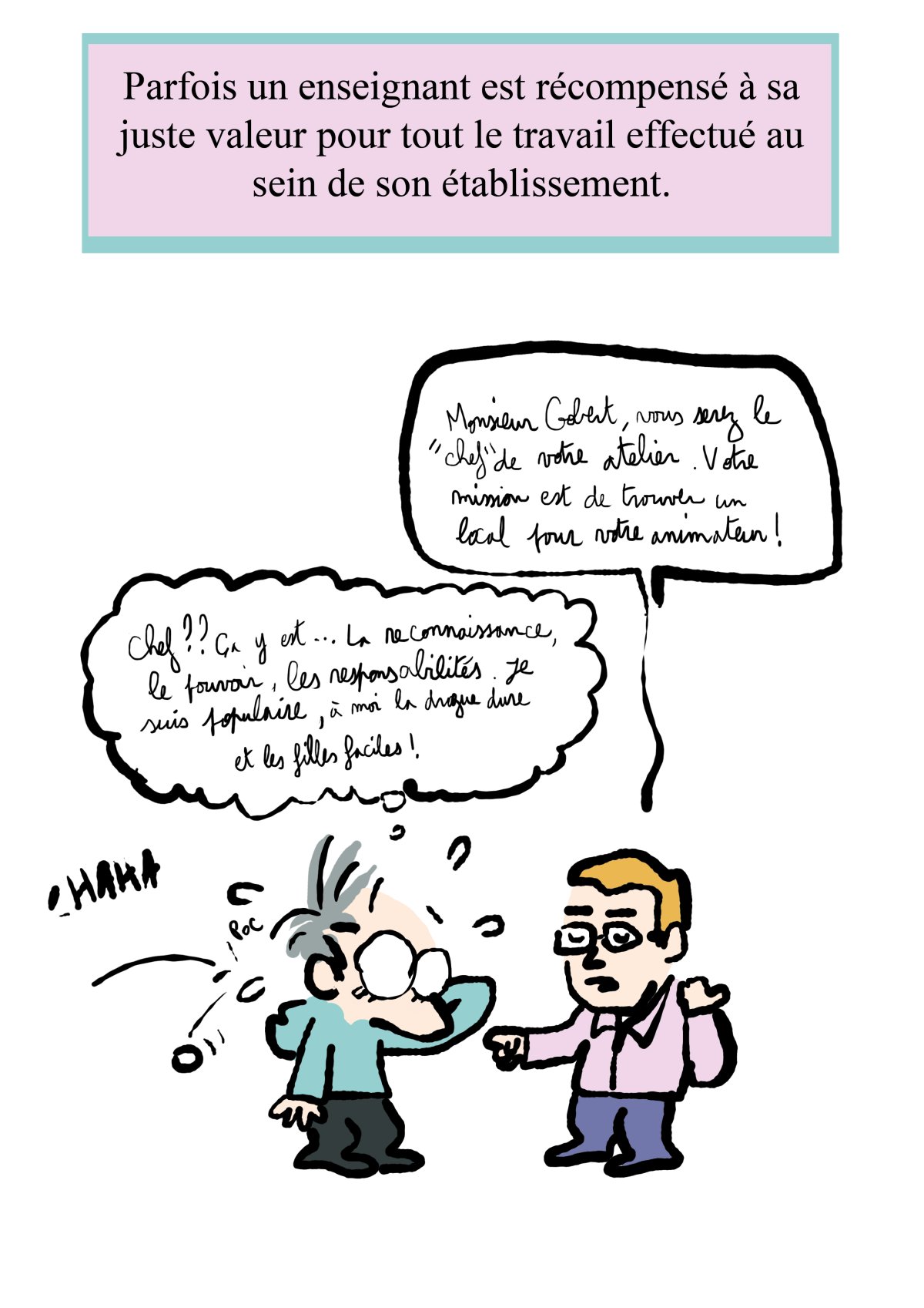 - Ma vie de prof (c'est un titre de merde, on est d'accord)- page 165