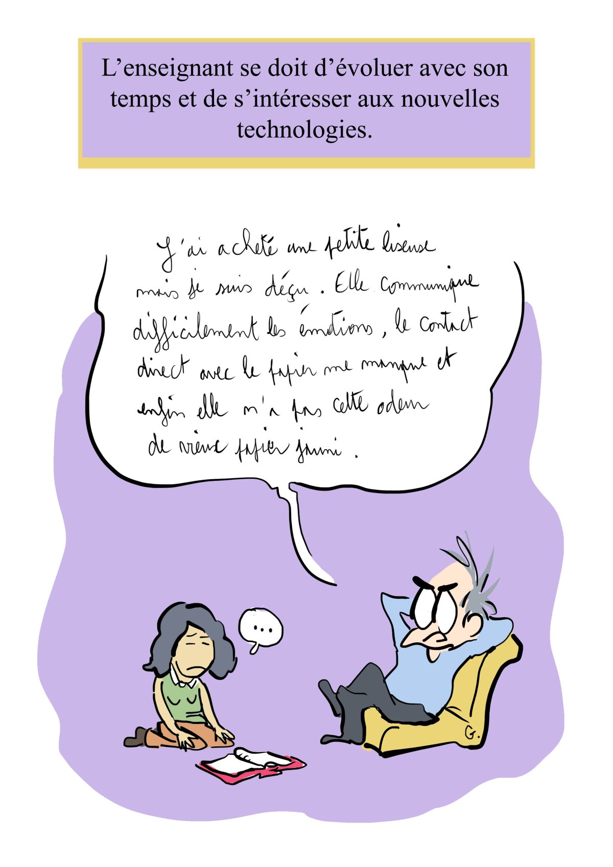 - Ma vie de prof (c'est un titre de merde, on est d'accord)- page 409