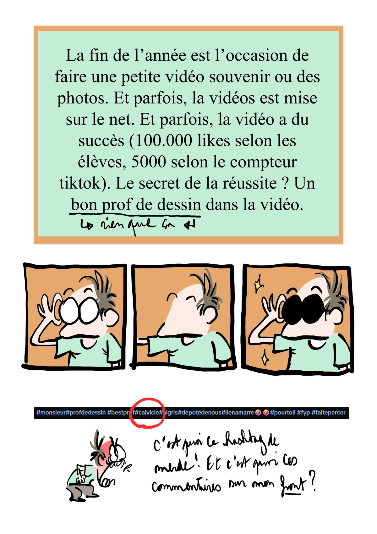 - Ma vie de prof (c'est un titre de merde, on est d'accord)- page 477