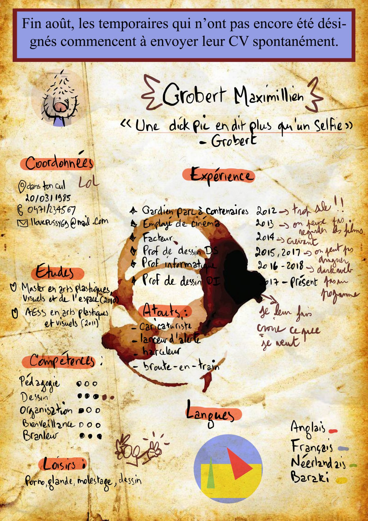 - Ma vie de prof (c'est un titre de merde, on est d'accord)- page 290