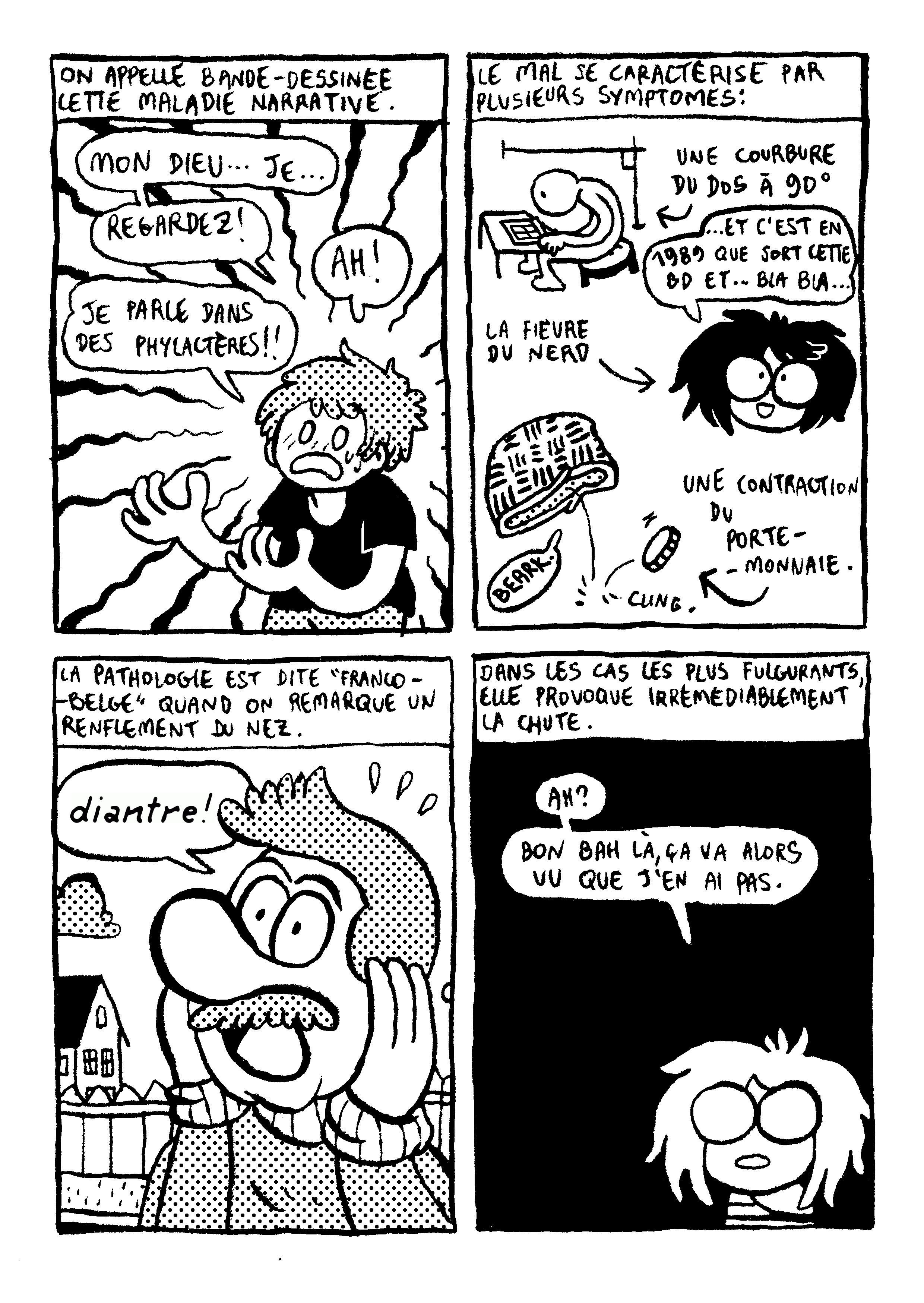 - Ne rien savoir sur tout plein de choses- page 16