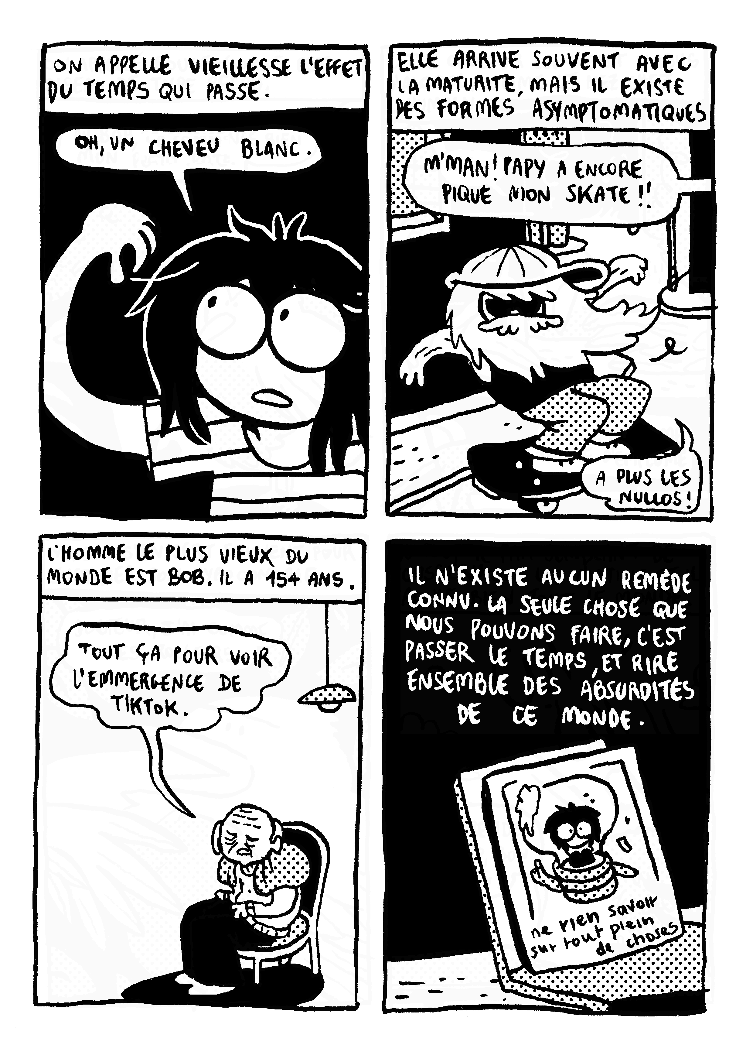 - Ne rien savoir sur tout plein de choses- page 19