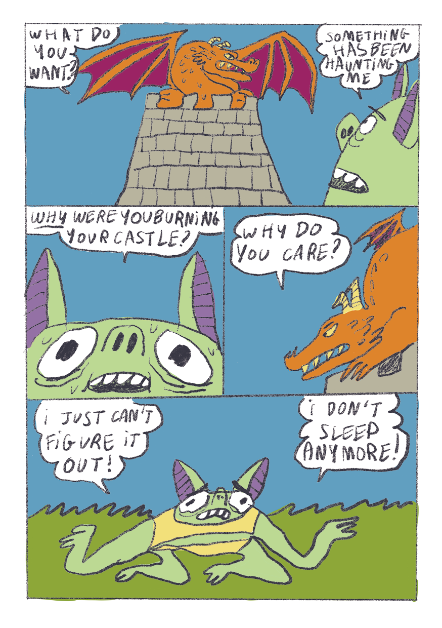 - Why dragons do what they do- page 9