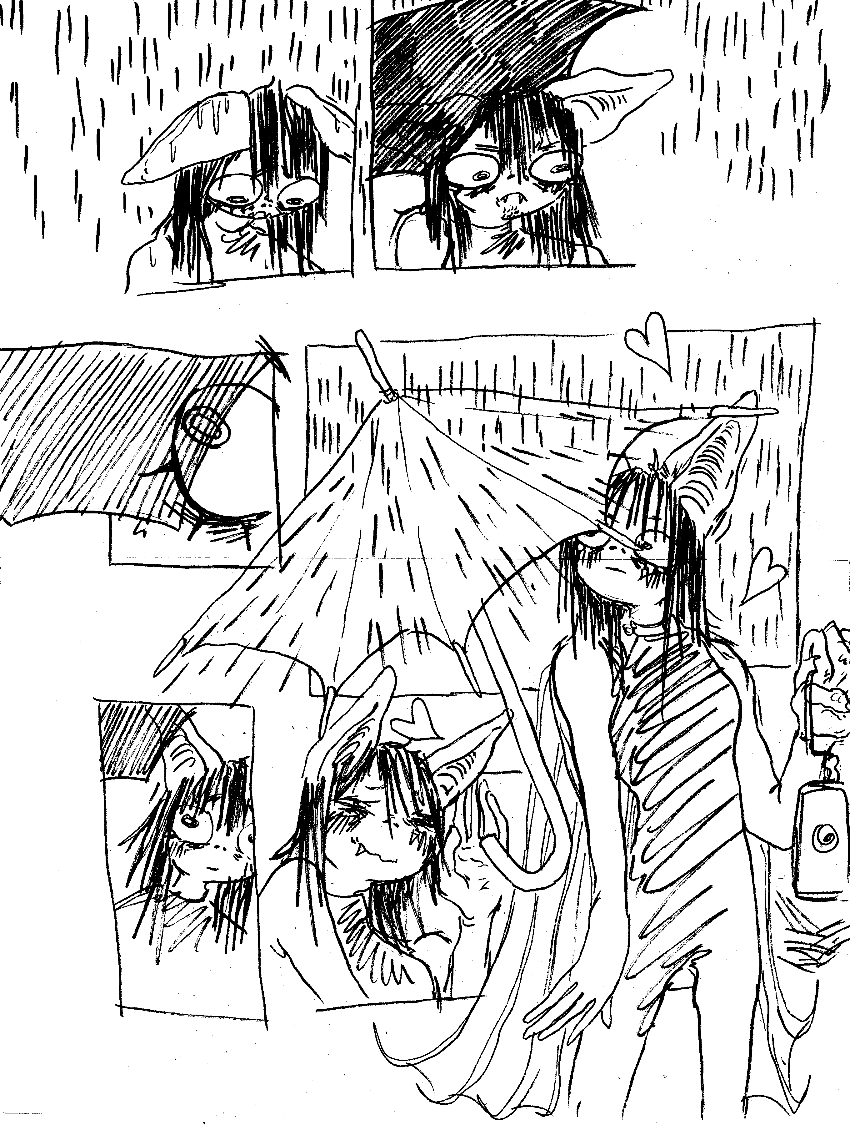 - Une chauve souris aimait un parapluie- page 4