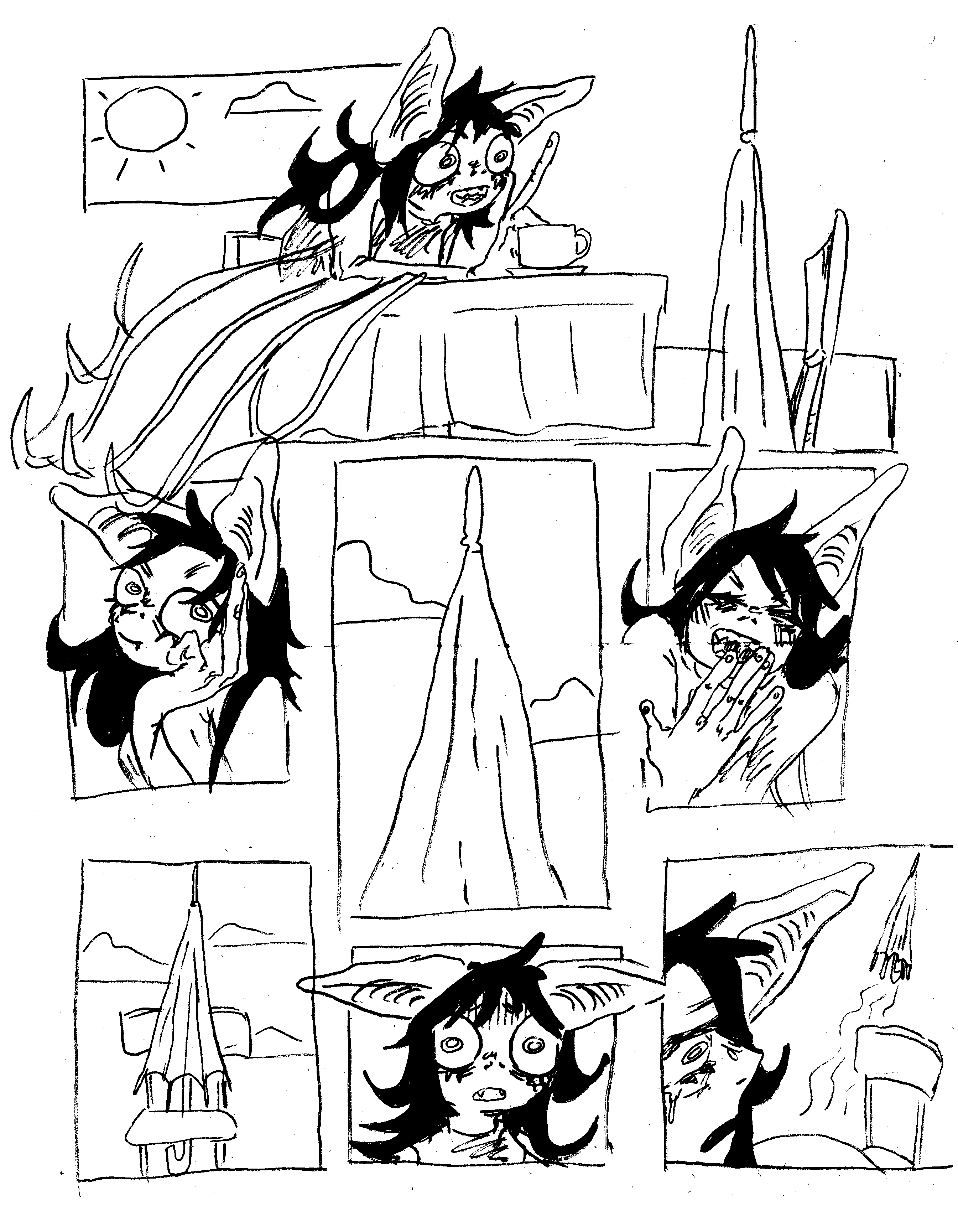 - Une chauve souris aimait un parapluie- page 5