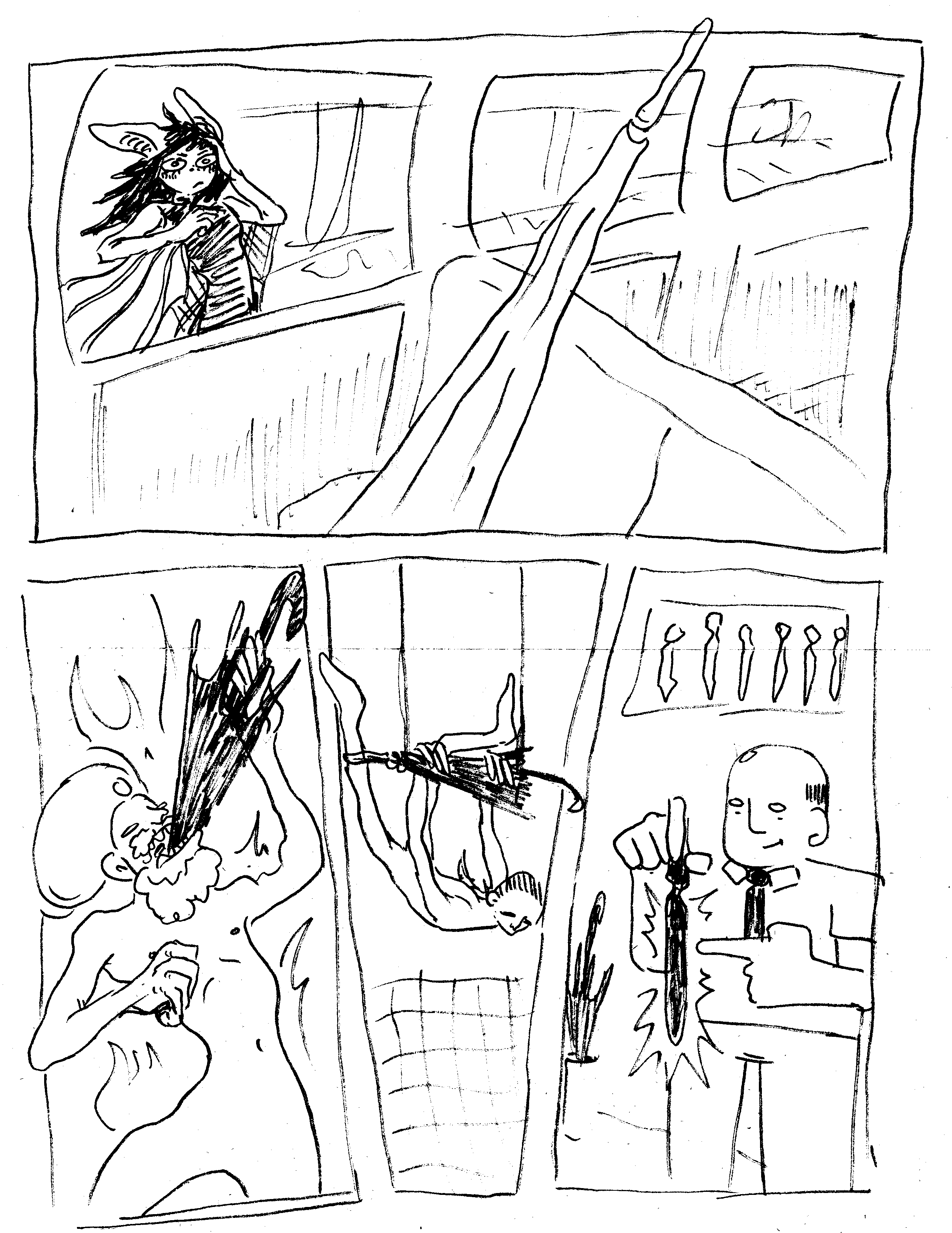 - Une chauve souris aimait un parapluie- page 6