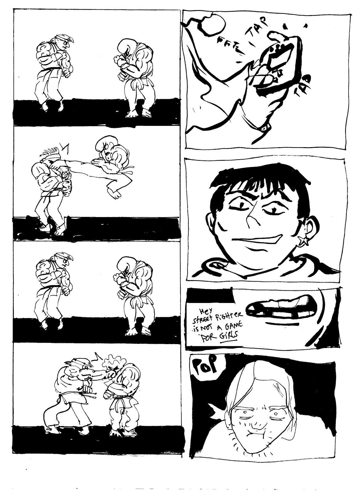 - Sally at the cinema- page 1