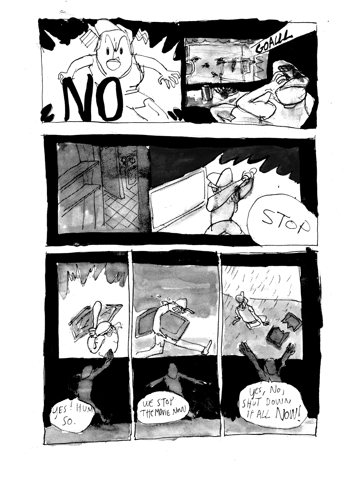 - Sally at the cinema- page 3