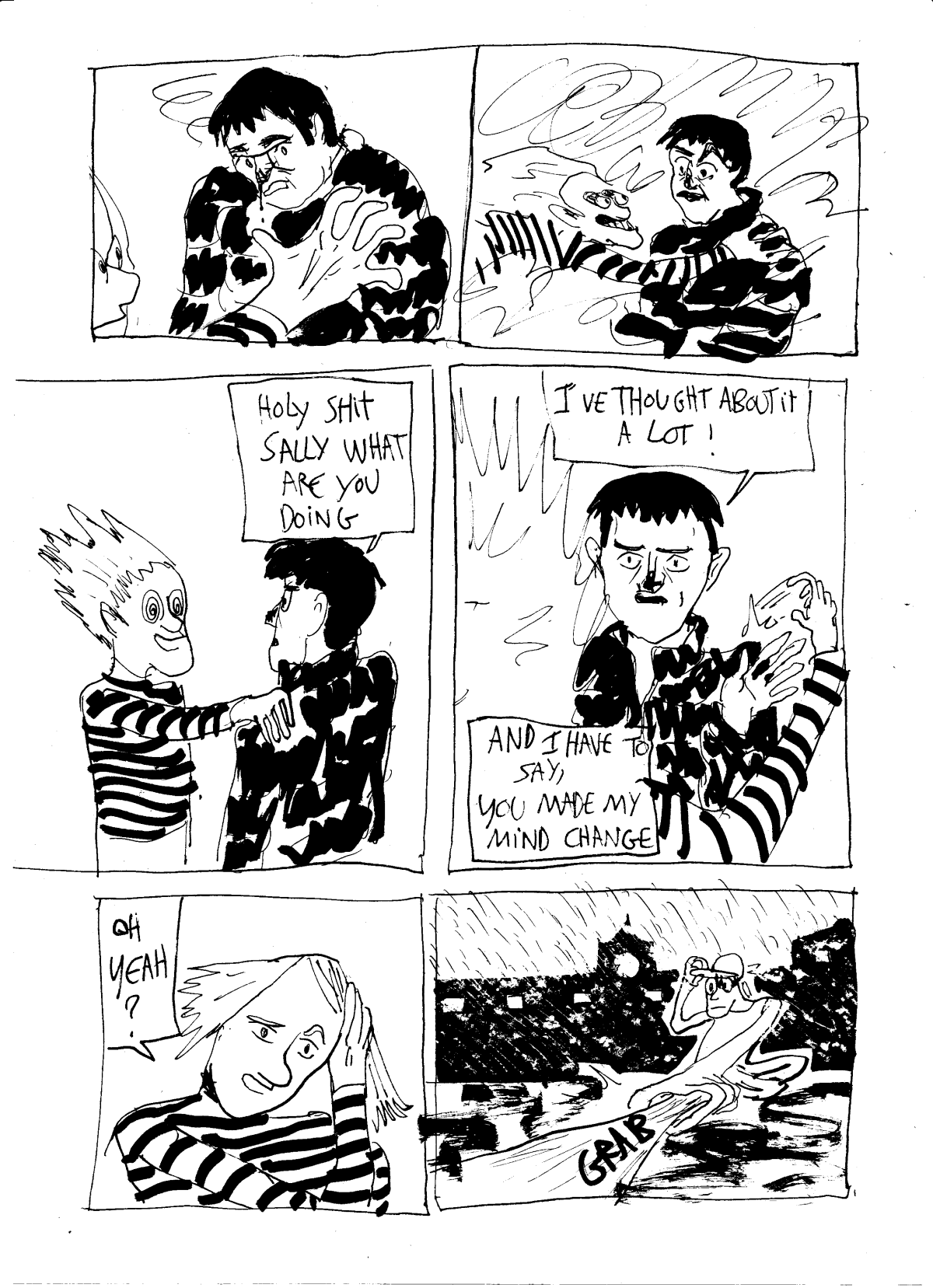 - Sally at the cinema- page 9