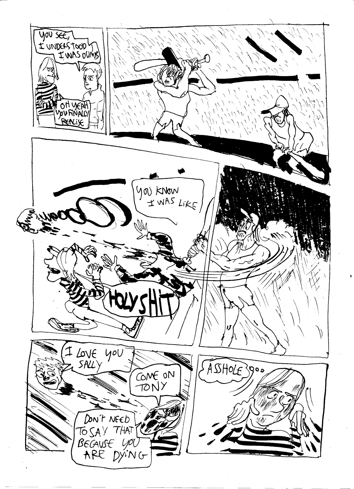 - Sally at the cinema- page 10