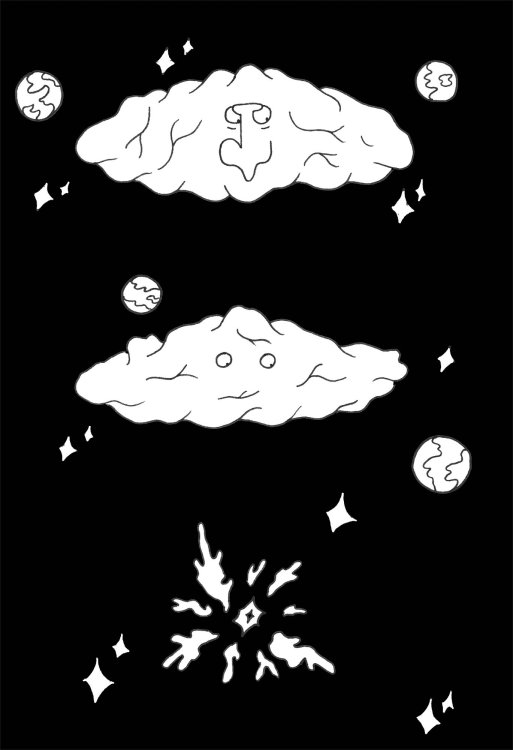  Bastien-Christophe - This is the story of Robots cleaning up a spaceship and a Guy who gets bored in space.page 19