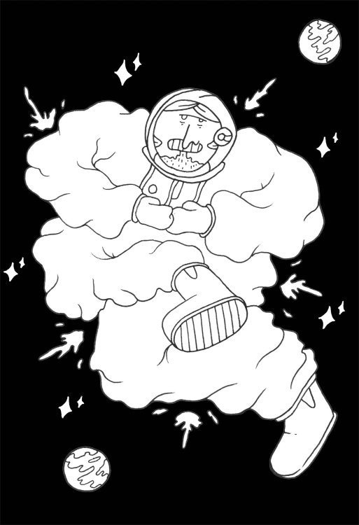  Bastien-Christophe - This is the story of Robots cleaning up a spaceship and a Guy who gets bored in space.page 20