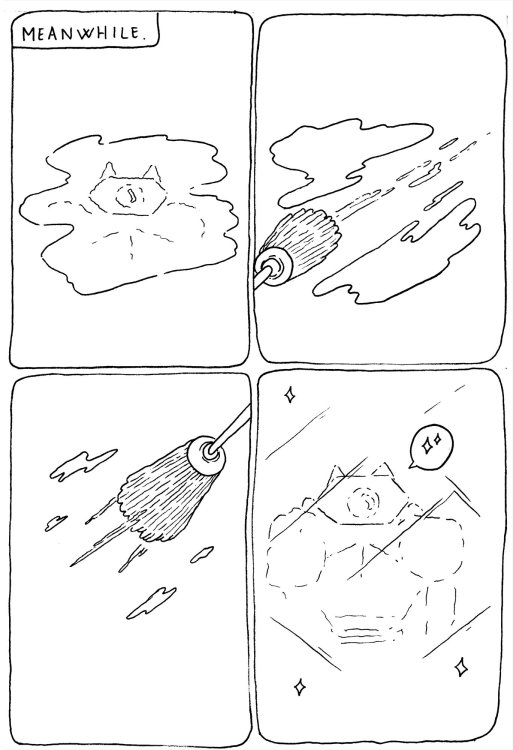  Bastien-Christophe - This is the story of Robots cleaning up a spaceship and a Guy who gets bored in space.page 23