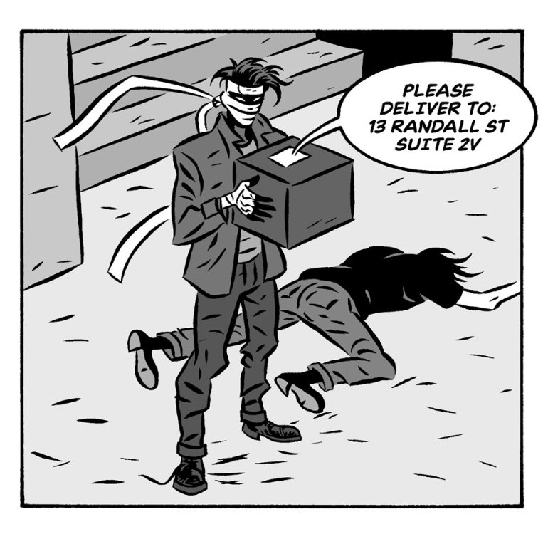 Dan Christensen - THE DELIVERY (Inktober 2019)page 16